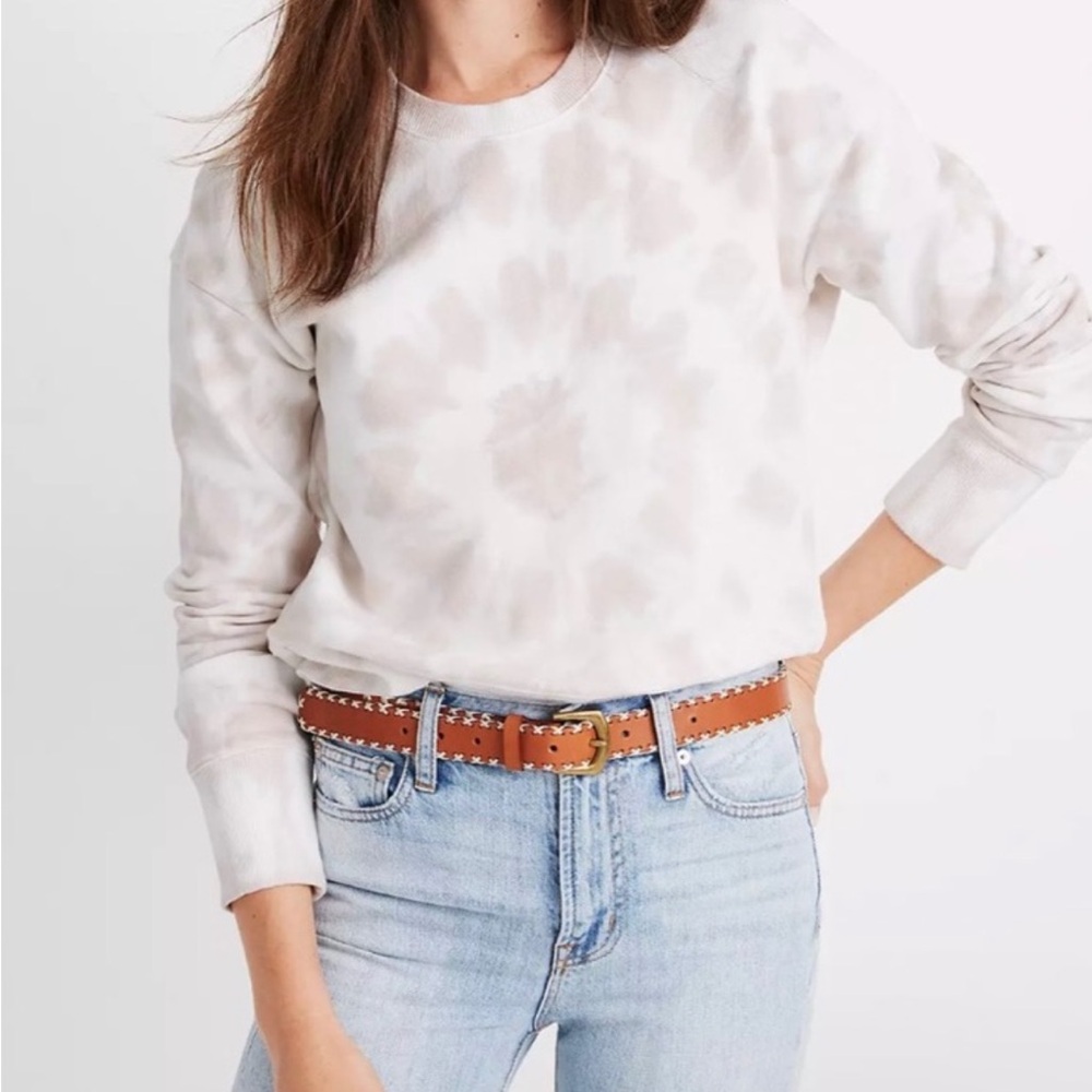 Madewell Tie Dye Crewneck Sweatshirt - Size XS